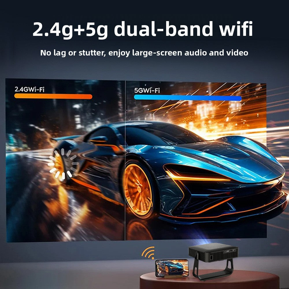 Ultra-Compact Portable Mini Projector – Big Screen Anywhere, Anytime