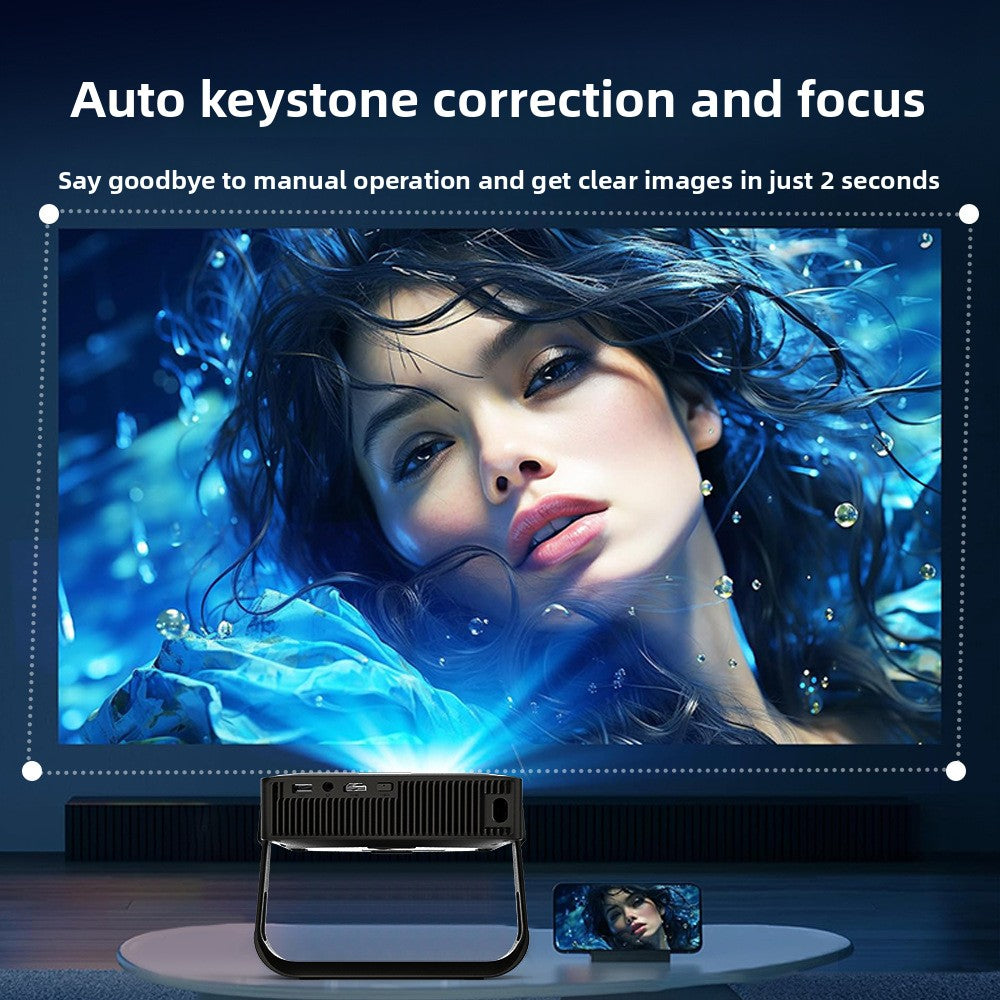 Ultra-Compact Portable Mini Projector – Big Screen Anywhere, Anytime